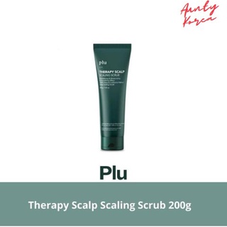 สินค้า 🔥ของแท้/พร้อมส่ง🔥Plu Therapy Scalp Scaling Scrub 200g