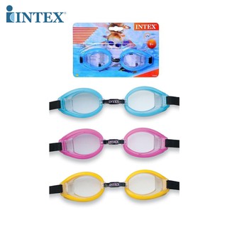 สินค้า INTEX แว่นตาดำน้ำ SPLASH GOGGLES หน้ากากดำน้ำ คละสี รุ่น 55608