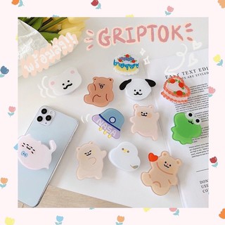 (พร้อมส่งจากไทย)🌷 ที่ติดหลังโทรศัพท์ Griptok ที่ติดโทรศัพท์ สุดน่ารัก🌈💕