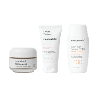 โปรโมชั่น : mesoestetic cosmelan home pack Free ของแถม - สำหรับผู้ที่มีปัญหาฝ้า กระ และจุดด่างดําฝังลึก