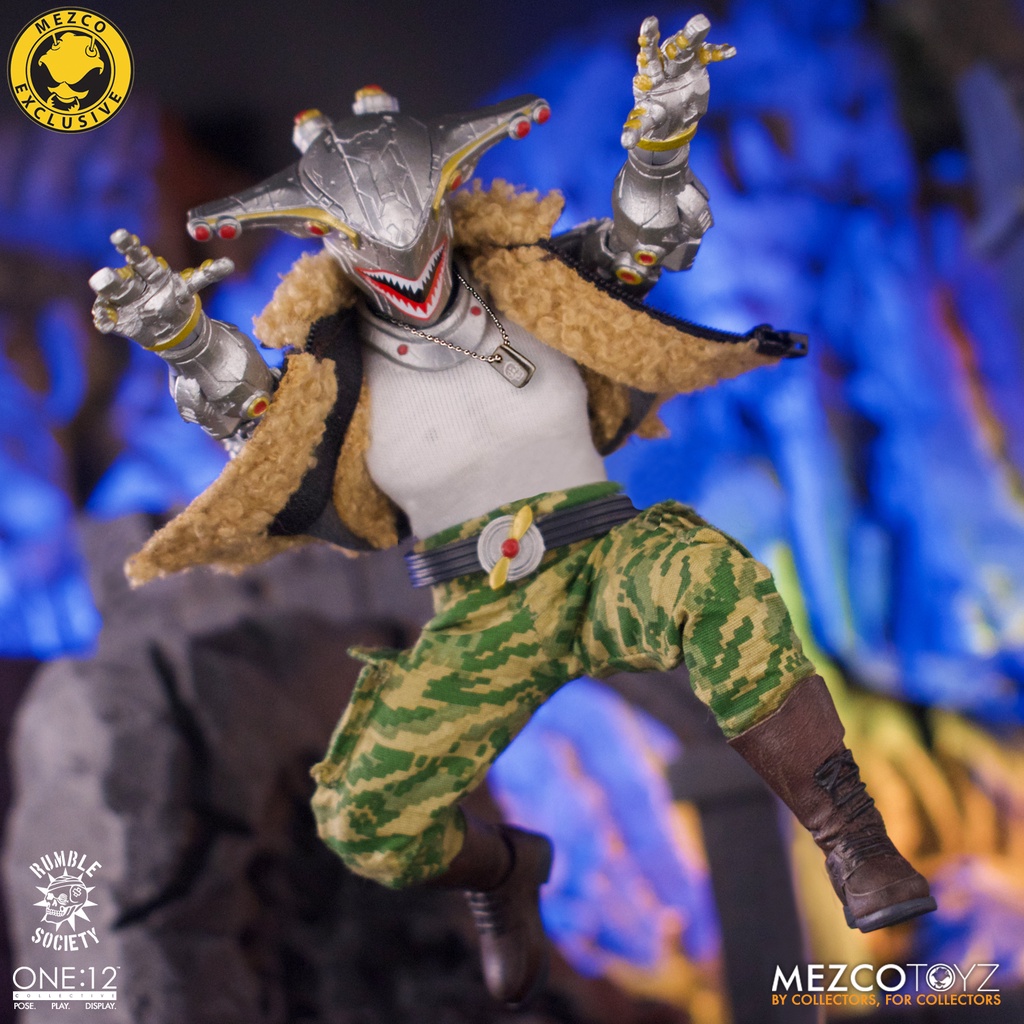Mezco One:12 Collective Rumble Society - Hawk P-40 | Shopee Thailand