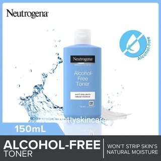 Neutrogena Alcohol Free Toner 150 ml. นูโทรจีน่า แอลกอฮอล์ ฟรี โทนเนอร์