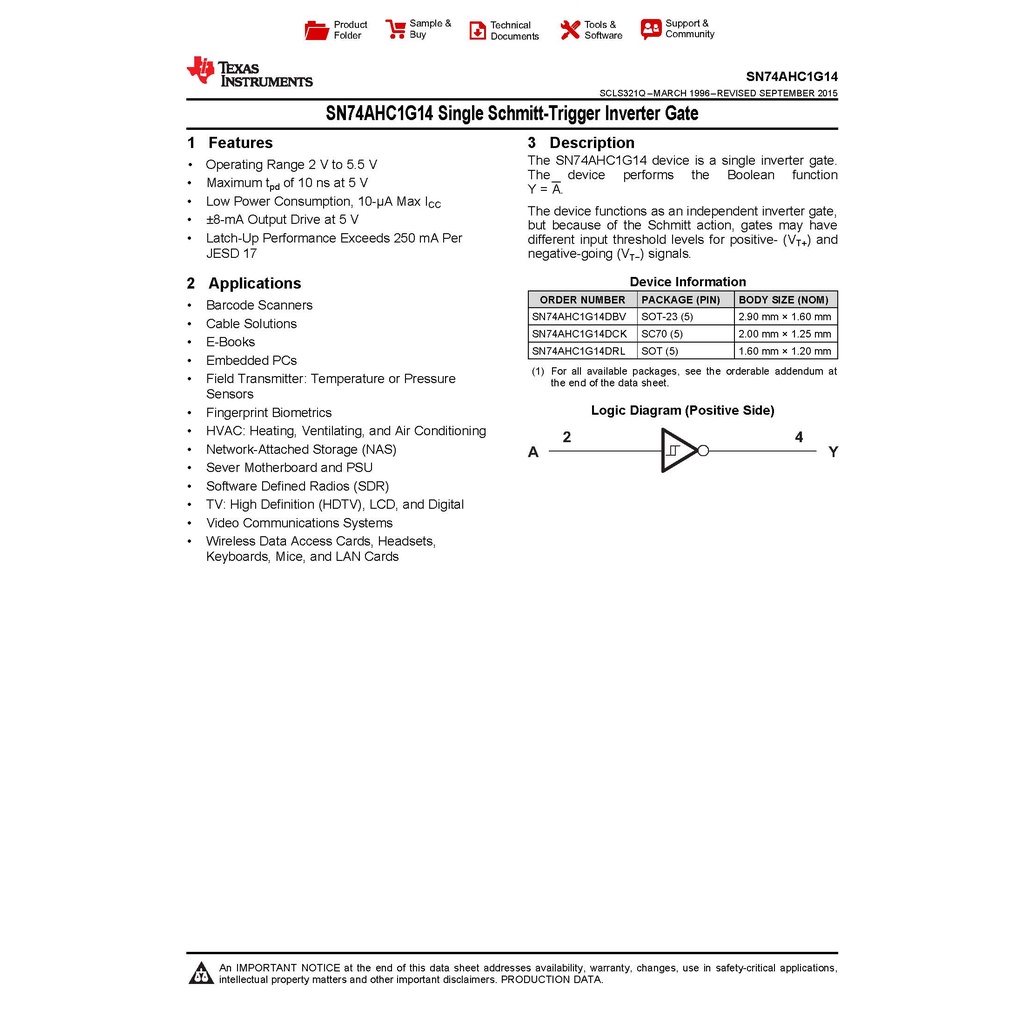 74ahc-logic-ic-sot-23-2-5-5-v-40-c-to-85-c-sn74ahc1g14dbvt-texas-instruments-1-4-3