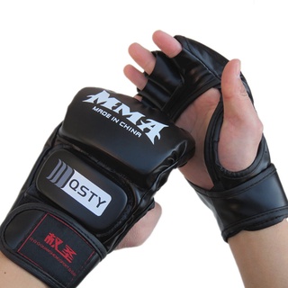ภาพหน้าปกสินค้าถุงมือชกมวย แบบครึ่งนิ้ว UFC แบบมืออาชีพ สําหรับเด็ก และผู้ใหญ่ ที่เกี่ยวข้อง