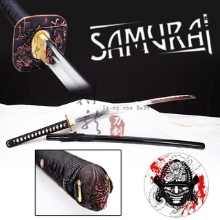 JAPAN ดาบซามูไร ดาบนินจา Samurai ดาบญี่ปุ่น คาตานะ サムライKatana ใบดาบ เปิดคม รุ่น 00024