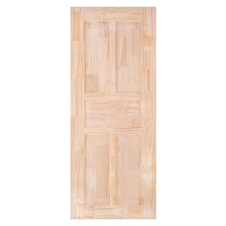 Interior door PINE DOOR MODERN DOORS CE10 80X200CM Door frame Door window ประตูภายใน ประตูไม้สนนิวซีแลนด์ MODERN DOORS C