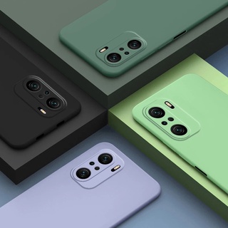 เคสโทรศัพท์มือถือ ซิลิโคน กันกระแทก สีพื้น สําหรับ Xiaomi Mi POCO F4 F3 X3 GT M4 M3 F2 Pro Lite 5G 4G