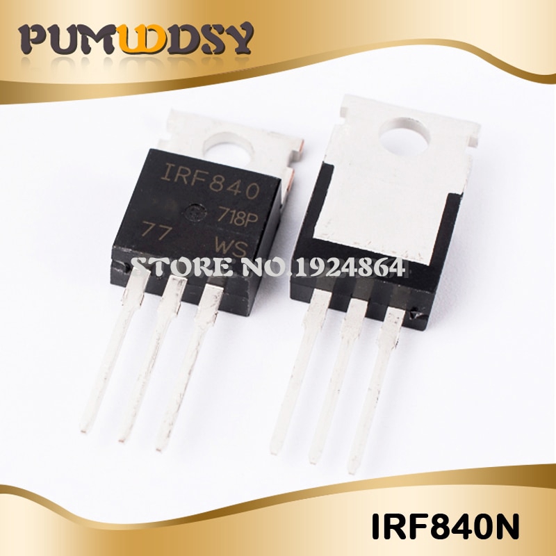 มอสเฟต-irf840-to-220-irf840pbf-to220-n-channel-8a-500v-10-ชิ้น