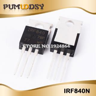 มอสเฟต IRF840 TO-220 IRF840PBF TO220 N-channel 8A 500V 10 ชิ้น