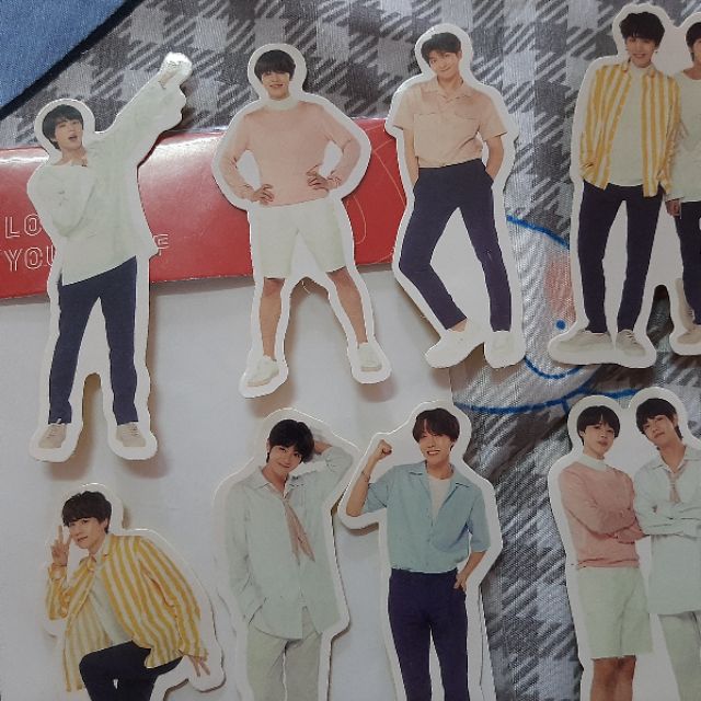 พร้อมส่ง-bts-stickers-สติ๊กเกอร์บังทัน