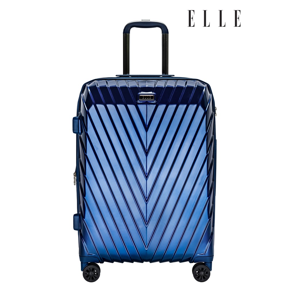 elle-travel-luggage-valken-collection-25-100-polycarbonate-pc-luggage-aluminum-trolley-360-wheels-spinner