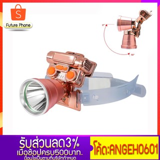 ไฟฉายคาดหัว ปรับไฟได้3ระดับ CT-5602 แบบชาร์จไฟได้ ไฟขาว ไฟสว่าง ส่องได้ไกล ไฟส่องกบ LED Flashlight ไฟฉาย