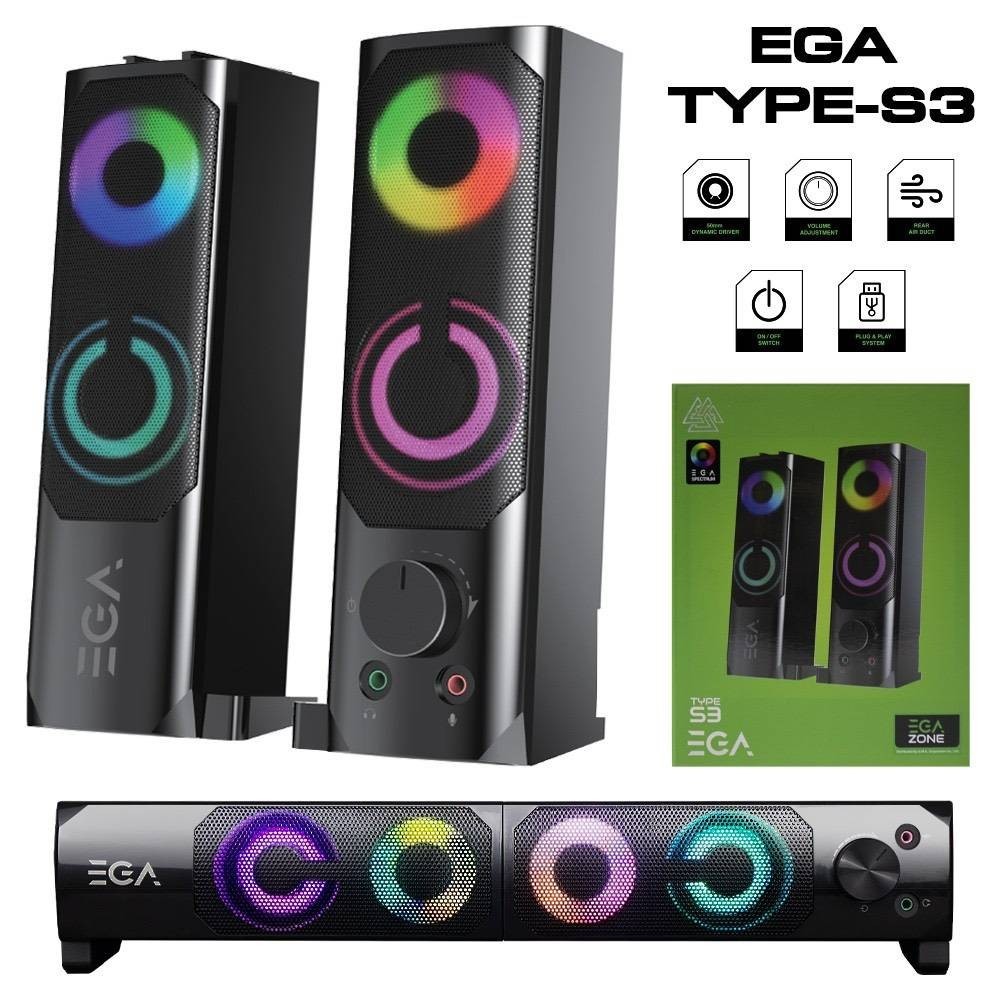 ลำโพงคอม EGA Type-S3 | Shopee Thailand