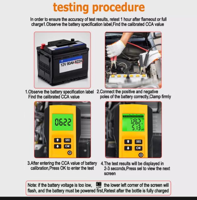 เครื่องวัด-cca-เครื่องวิเคราะห์แบตเตอรี่รถยนต์-วินิจฉัยปัญหาแบตเตอรี่-ae300-12v-lcd