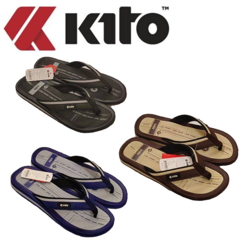 ภาพสินค้าKito รุ่นETG-M9229  % เก็บเงินปลายทาง รองเท้าแตะ รองเท้ากีโต้ size40-45 รองเท้าแตะแบบหนีบ จากร้าน mrwang.shop บน Shopee ภาพที่ 2