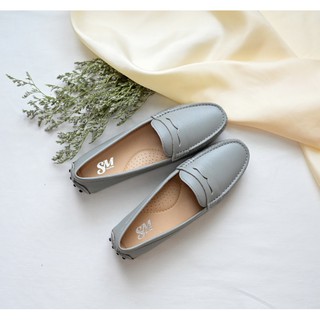 สินค้า Soulmate Shoes รองเท้าหนังแท้ Classic Mate in Oyster Grey