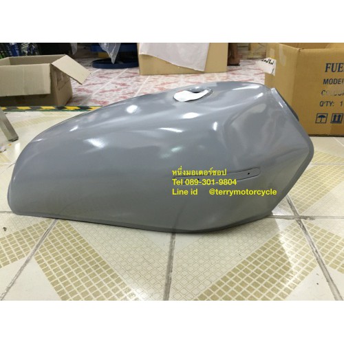 รายละเอียดถังน้ำมัน-cg110-cg125-honda-fuel-tank-สีพื้น-ซื้อนำไปทำสีที่ต้องการเอง-firstmotorshop-เก็บเงินปลายทางได้