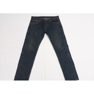 กางเกงยีนส์ กระดุมหน้า สีดำ LIVE STOCK JEANS&CO.