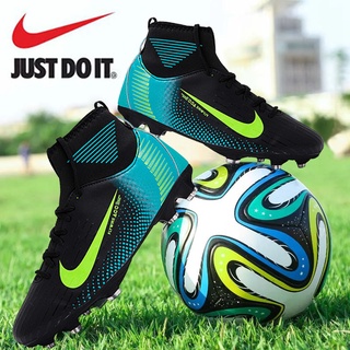 รองเท้าฟุตบอล Nike Phantom Visionคุณภาพสูง แหลมกันลื่น กีฬากลางแจ้ง รองเท้าฟุตซอลเทรนนิ่ง