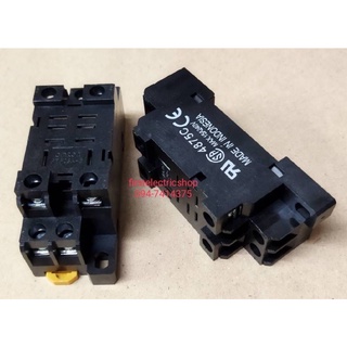 Socket Relay (Omron) PTF08A-E PTF-08A-E ซ็อกเก็ต8ขา LY2