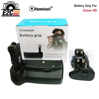 Battery Grip Shutter B รุ่น CANON 6D (BG-E13 Replacement)