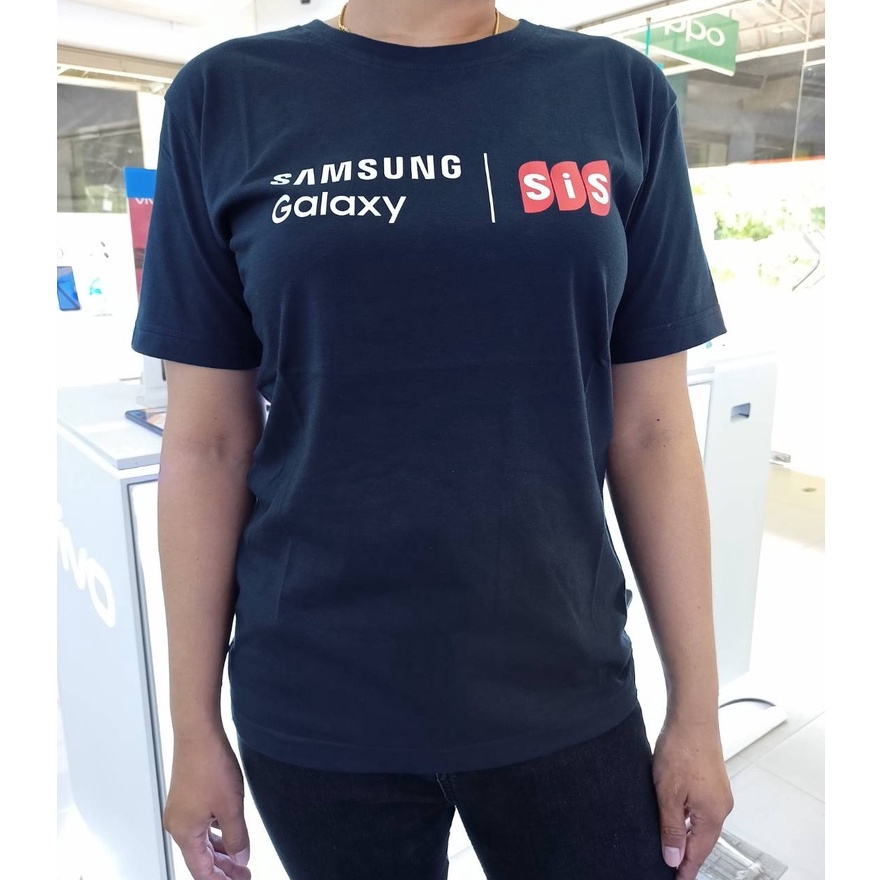 เสื้อยืด-samsung-sis-สีกรม-ราคาพิเศษ