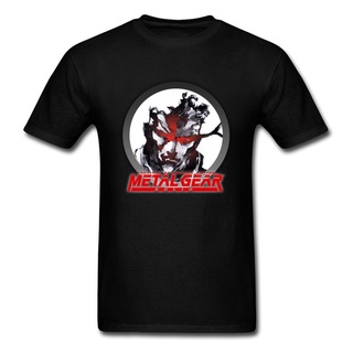 เสื้อยืดผู้ New Coming Tops Shirt O-Neck Summer/Autumn  Top T-shirts Dendy able Short Sleeve Metal Gear Solid T Shirt S-