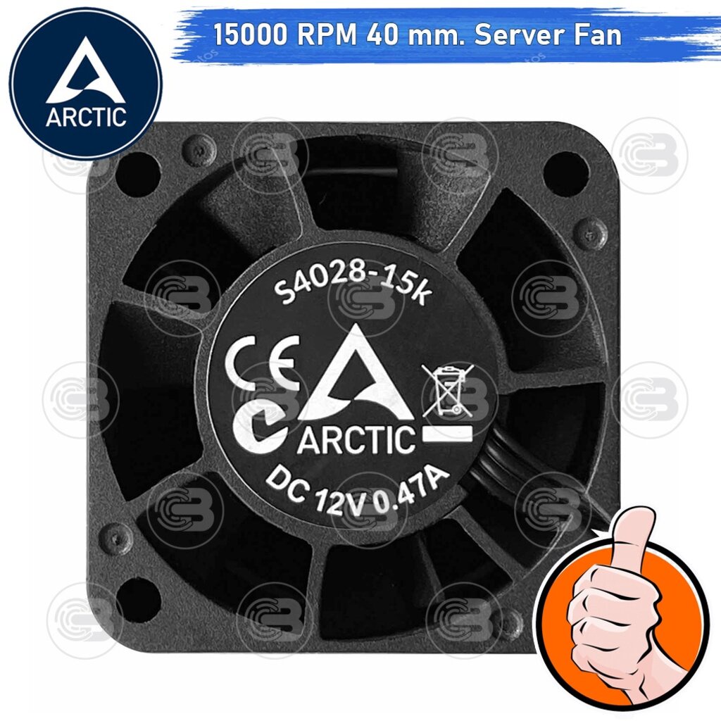 [CoolBlasterThai] ARCTIC S4028-15K 15,000 RPM (size 40 mm.) Fan Case ...