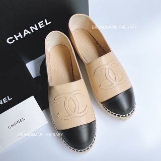 New Chanel espadrilles size 38 📌เช็คสินค้าก่อนสั่งซื้อนะคะ