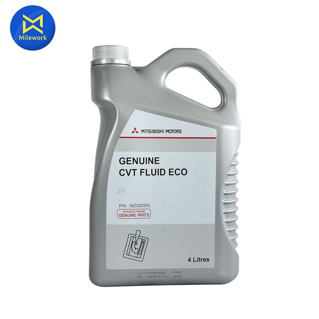 น้ำมันเกียร์ MITSUBISHI MITSU CVT(4L) แท้ห้างMITSUBISHI (MZ320262 ...
