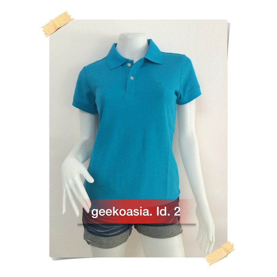 เสื้อโปโล-geeko-ตรากวาง-สีฟ้าเข้ม
