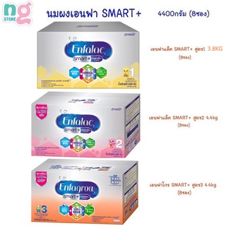 ภาพขนาดย่อของสินค้านม เอนฟา สมาร์ทพลัส 3.8kg-4.4kg (8ซอง) สูตร1-3 ENFA Smart+