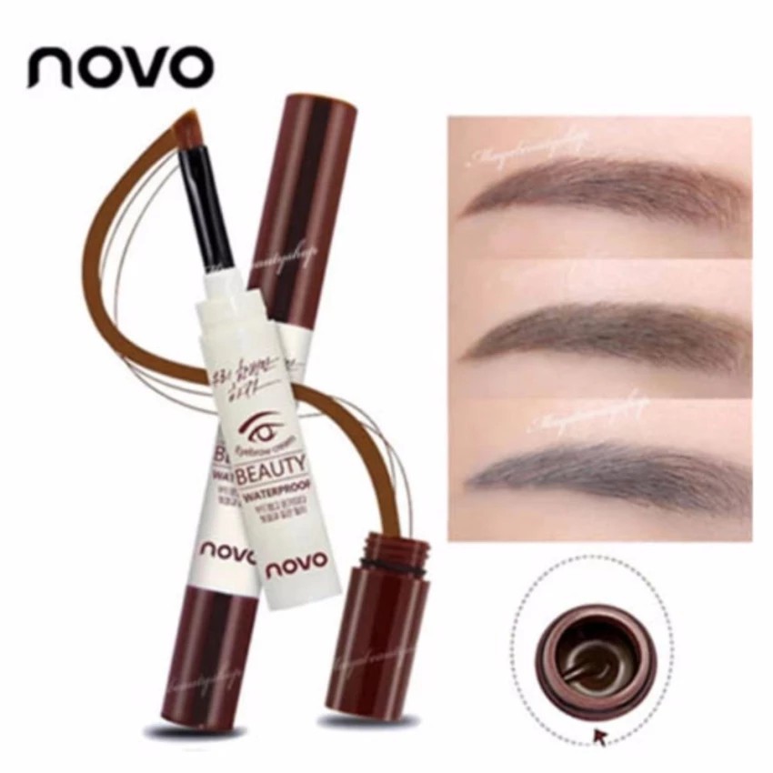 เจลลคิ้วกันน้ำ-novo-beauty-eyebrow-gel-3g-eyebrow-pencil