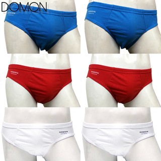 DOMON UNDERWEAR U1 3สี (6ตัว/เซต)