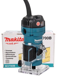 MAKITA เครื่องทริมเมอร์ 1/4" 530W รุ่น M3700B ของเเท้100%