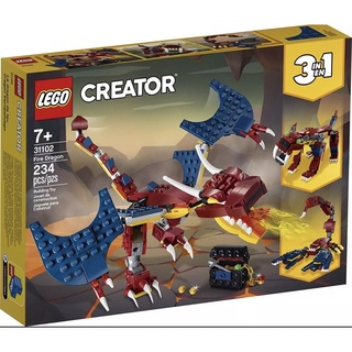 Lego creator 3 in1 :31102 fire dragon