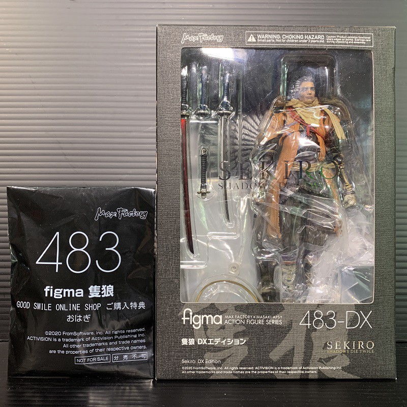 Figma 483-DX Sekiro: DX Edition [Lot Good Smile Online] w/Bonus 