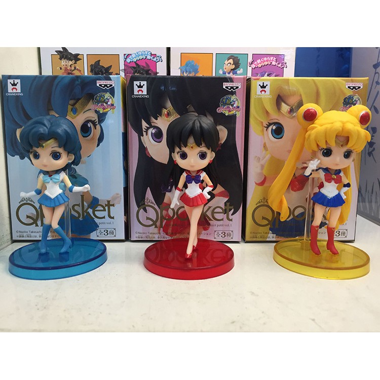 ภาพสินค้าQPosket Sailor Moon figure model โมเดล เซเลอร์มูน ฟิกเกอร์ 3 ชิ้น/เซ็ต (A/B/C) ของเล่น ของสะสม ของขวัญ จากร้าน pattrawuth บน Shopee ภาพที่ 2
