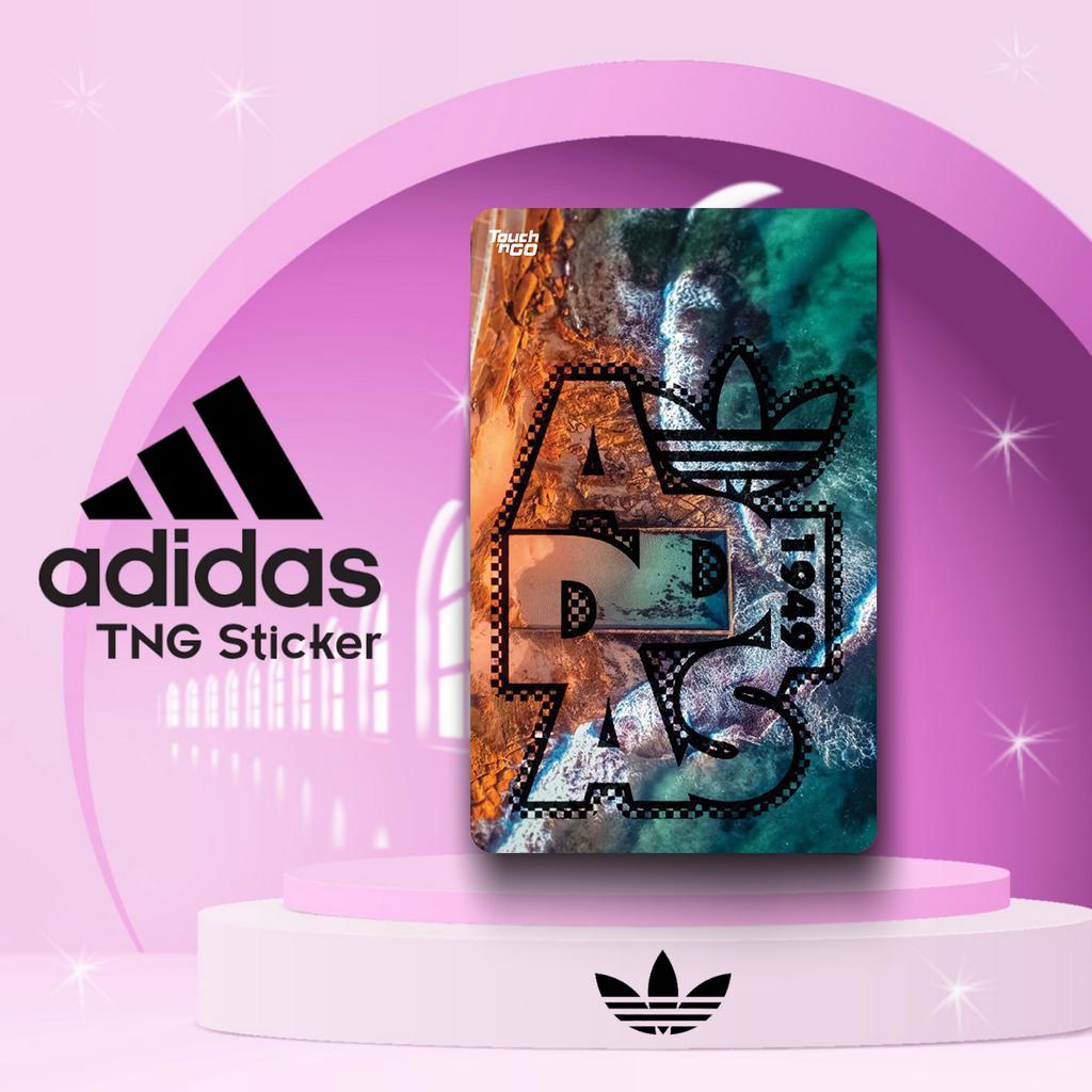 Adidas Tng Sticker - Touch N Go สติกเกอร์ / การ์ดธนาคาร (ซื้อ 4 ฟรี 1 ...