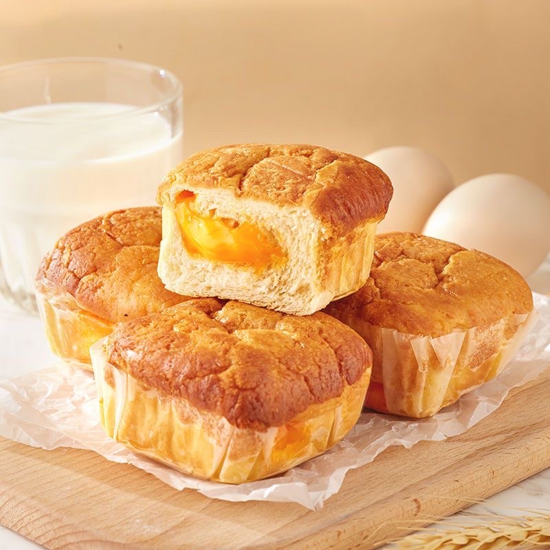 พร้อมส่ง-ฮ่องกงปังไส้ครีมเนย-ขนมปังฮ่องกงครีมเนย-hongkong-butter-milk-bread-นำเข้า