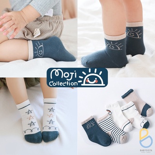 ภาพขนาดย่อของภาพหน้าปกสินค้าถุงเท้าเด็ก Babysista รุ่น Moji (พร้อมส่ง) มีราคาขายส่ง จากร้าน babysista.official บน Shopee