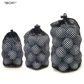 สินค้า Mchy ถุงตาข่ายไนล่อน สําหรับใส่ลูกกอล์ฟ 12-48 ลูก