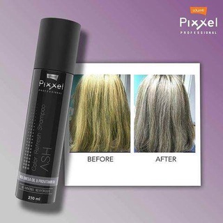 แชมพู โลแลน พิกเซล คัลเลอร์ รีเฟรช แชมพู สีเทา 250มล แชมพูเปลี่ยนสีผม lolane pixxel color refresh shampoo สี Ash