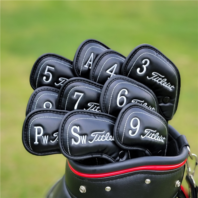 titleist-ฝาครอบหัวไม้กอล์ฟเหล็ก-4-5-6-7-8-9-p-a-s-x-10-ชิ้น