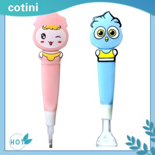 COTINI Fashion 5D DIY Diamond Painting Craft Needlework Tool Point Drill Pen with Light