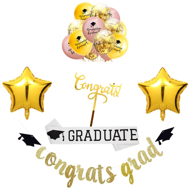 set-of-20-graduation-ceremony-decoration-congrats-grad-congratulation-sash-balloon-cake-decoration