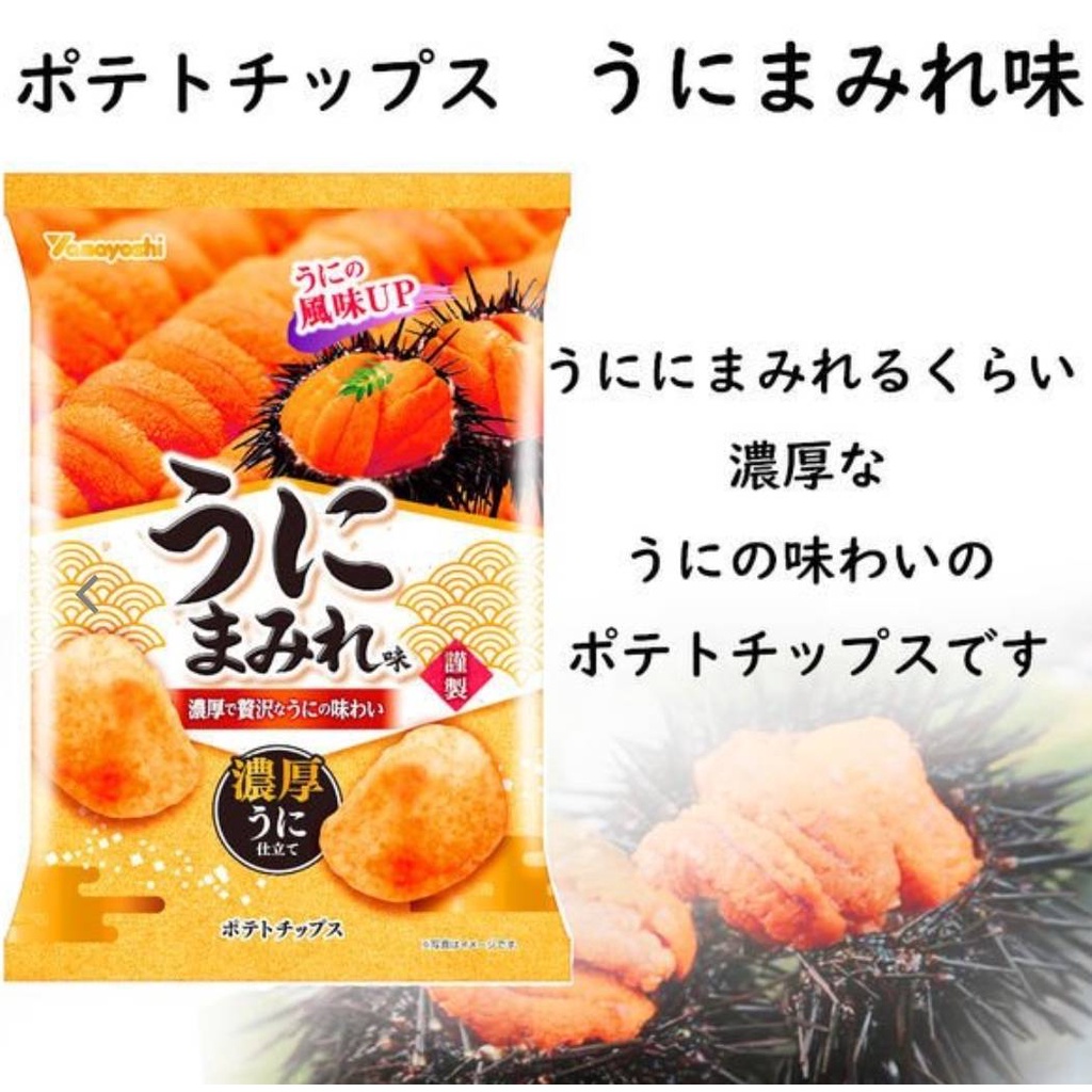yamayoshi-urchin-potato-chip-48g-potato-chips-มันฝรั่งแผ่นทอดกรอบ-รสไข่หอยเม่น