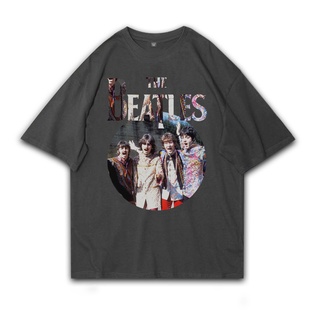 เสื้อยืดวงดนตรีเสื้อยืด พิมพ์ลายวง The beatles สไตล์วินเทจ ขนาดใหญ่ สําหรับผู้ชาย และผู้หญิงall size