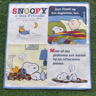 Snoopy ผ้าเช็ดหน้าสนูปปี้