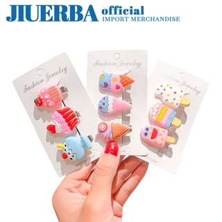 (JIUERBA-OFFICIAL) COD [แพ็ค 10 ชิ้น] กิ๊บติดผมลายการ์ตูนเดซี่สไตล์เกาหลีน่ารักสำหรับเด็ก กิ๊บติดผมการ์ตูนเกาหลีน่ารัก